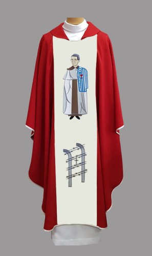 Ornat z błogosławionym Hilarym Januszewskim