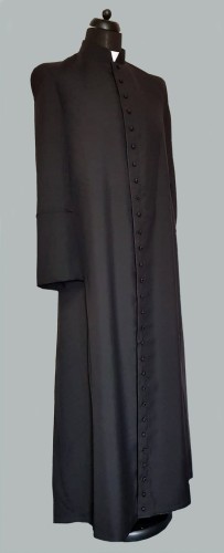 sutanna klasyczna czarna