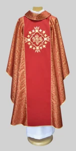 Ornat eucharystyczny w kolorze czerwonym/202-C