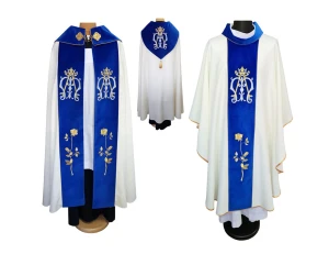 Zestaw Maryjnych szat liturgicznych 229/230