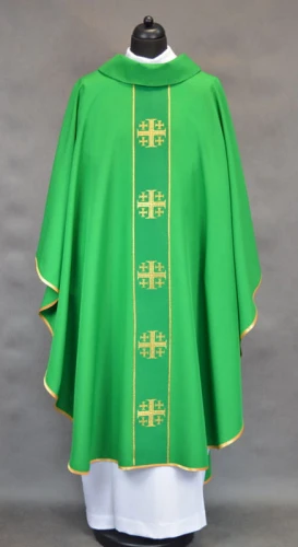 Ornat zielony - przód